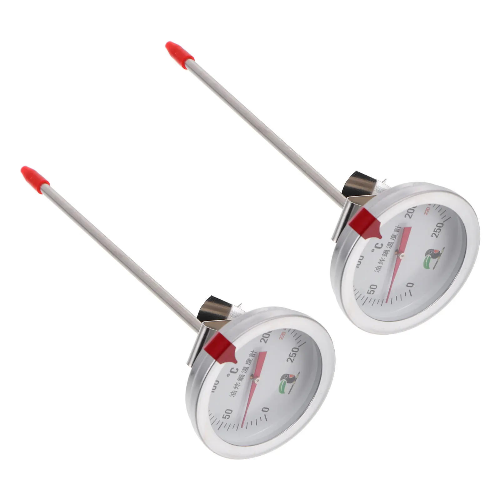2Pcs Stainless Steel Kitchen Food Thermometer Probe Type Oil Temperature Gauge Meat Cooking Bbq Heat-Resistant Temperature
2Pcs Stainless Steel Kitchen Food Thermometer Probe Type Oil Temperature Gauge Meat Cooking Bbq Heat-Resistant Temperature