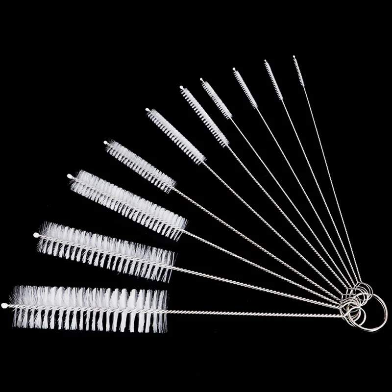 10pcs Kitchen Cleaning Brushes Nylon Glass Bottle Straw Household Cleaning Brush Set Bristle Kit Tube Straw Washing Clean Tools
10pcs Kitchen Cleaning Brushes Nylon Glass Bottle Straw Household Cleaning Brush Set Bristle Kit Tube Straw Washing Clean Tools