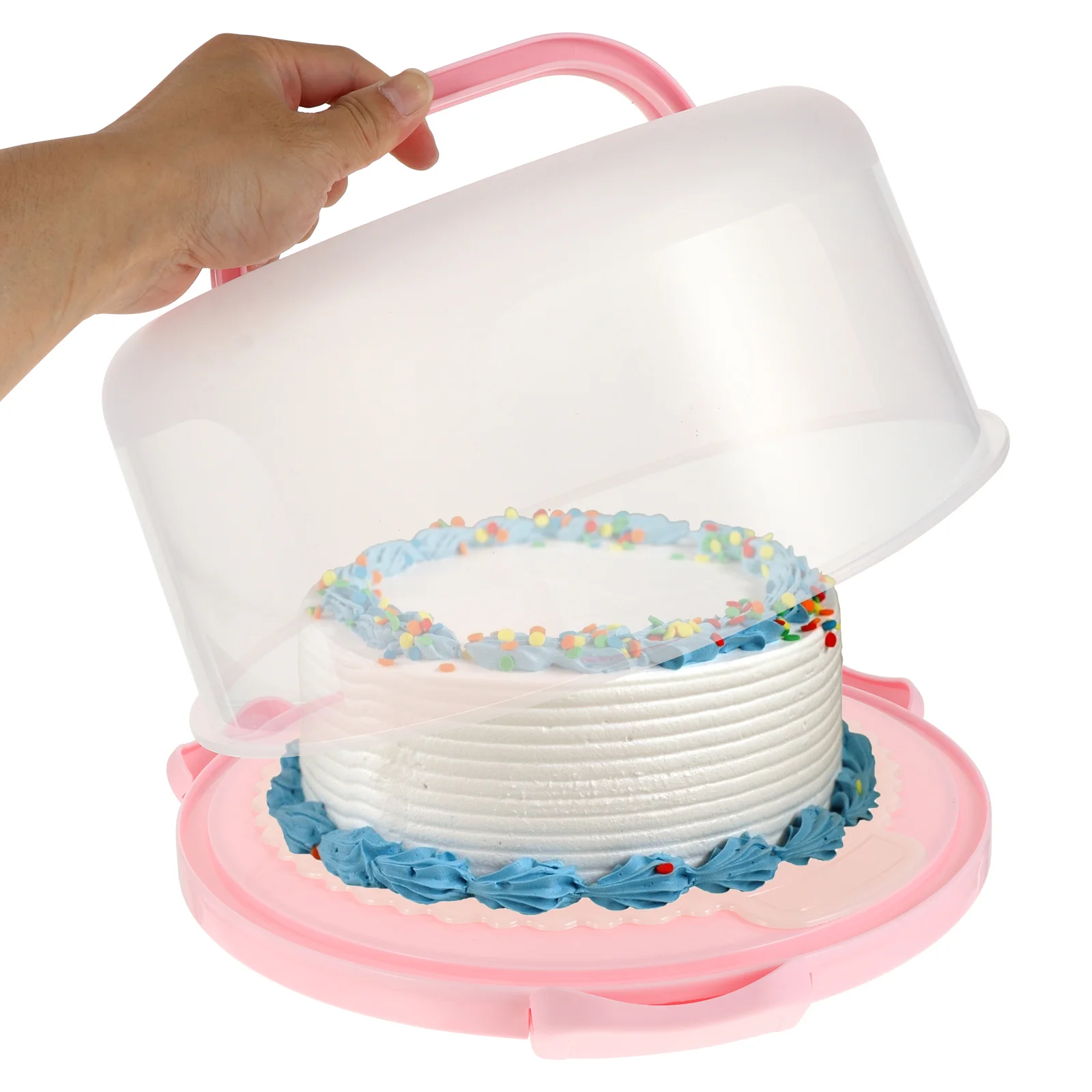 1 Set With Pad Cake Container For Birthday Cupcakes Biscuits Fruits Sealed Storage Baked Food Box Food Container Kitchen Storage 
1 Set With Pad Cake Container For Birthday Cupcakes Biscuits Fruits Sealed Storage Baked Food Box Food Container Kitchen Storage