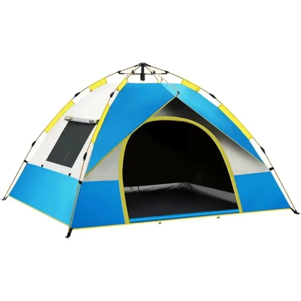 Семейная палатка для кемпинга на открытом воздухе: водонепроницаемая, устойчивая к ультрафиолетовому излучению, с защитой от солнца, идеально подходит для 3-4 человек, подходит для кемпинга, пикников и рыбалки.
Семейная палатка для кемпинга на открытом воздухе: водонепроницаемая, устойчивая к ультрафиолетовому излучению, с защитой от солнца, идеально подходит для 3-4 человек, подходит для кемпинга, пикников и рыбалки.
