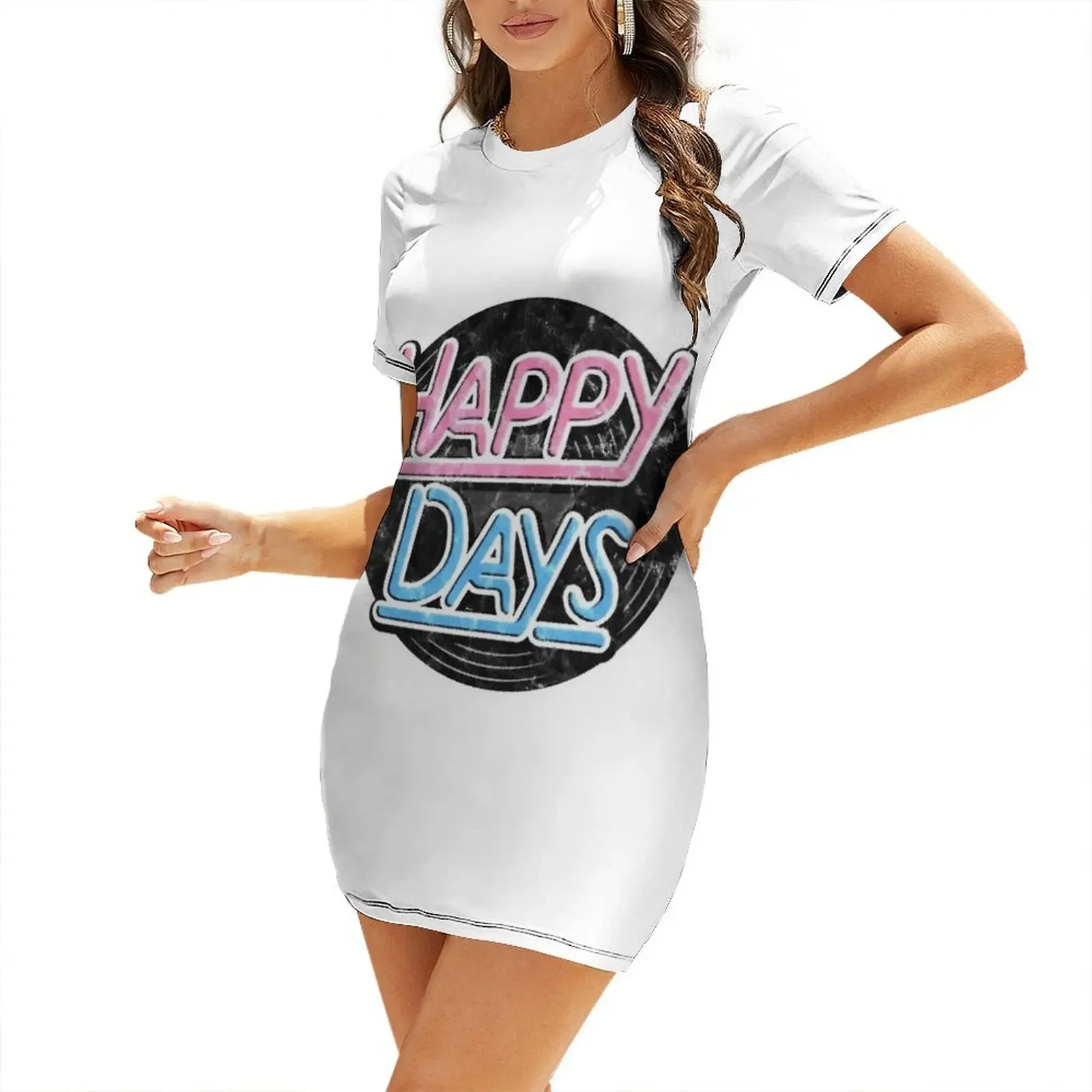 Happy Days (Worn Look) Short-Sleeved Dress Beachwear Bride dresses
Happy Days (Worn Look) Short-Sleeved Dress Beachwear Bride dresses