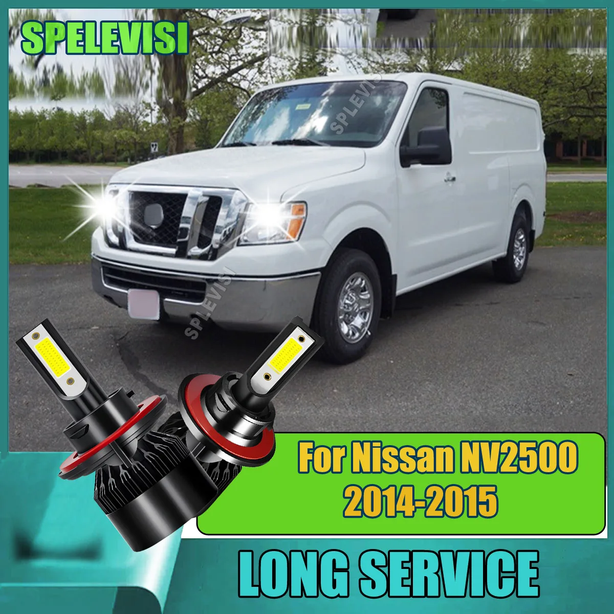 2Pcs LED Headlight Hi/Lo Beam H13 Auto Lamp Dustproof & Shockproof For Nissan NV2500 2014 2015 NV3500 2013 2014 2015
2Pcs LED Headlight Hi/Lo Beam H13 Auto Lamp Dustproof & Shockproof For Nissan NV2500 2014 2015 NV3500 2013 2014 2015