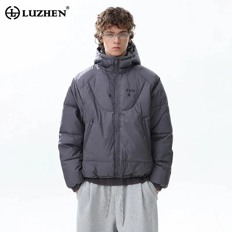 LUZHEN 2025 зимняя новая высококачественная однотонная парка с капюшоном на шнурке, мужская модная красивая стеганая куртка JY4920
LUZHEN 2025 зимняя новая высококачественная однотонная парка с капюшоном на шнурке, мужская модная красивая стеганая куртка JY4920