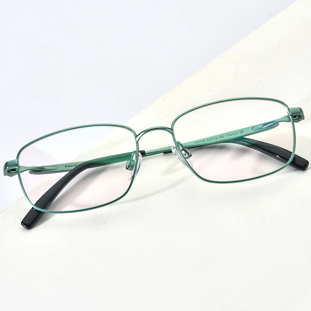 FONEX Titanium Glasses Frame Men Brand Design Square Eyeglasses Male Japanese Ultralight-Weight High-end Quality Eyewear 85755
FONEX Titanium Glasses Frame Men Brand Design Square Eyeglasses Male Japanese Ultralight-Weight High-end Quality Eyewear 85755