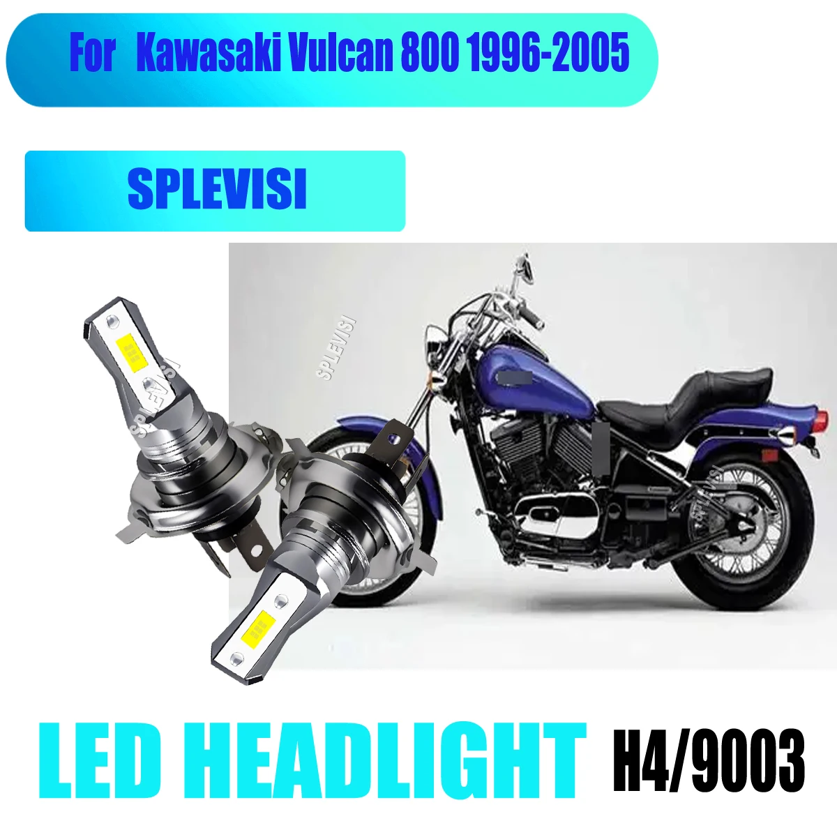 H4 Motorcycle LED White Headlight - High-Power 45W LED For Kawasaki Vulcan 800 1996 1997 1998 1999 2000 2001 2002 2003-2005
H4 Motorcycle LED White Headlight - High-Power 45W LED For Kawasaki Vulcan 800 1996 1997 1998 1999 2000 2001 2002 2003-2005