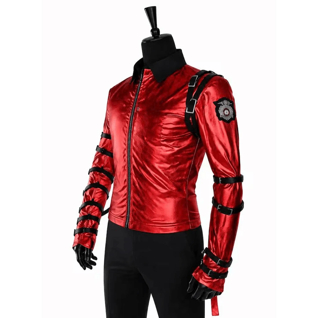 Famous Rock Star Cosplay Costume Red/Blue Jacket Halloween Stage Singer Performance Coat
Famous Rock Star Cosplay Costume Red/Blue Jacket Halloween Stage Singer Performance Coat
