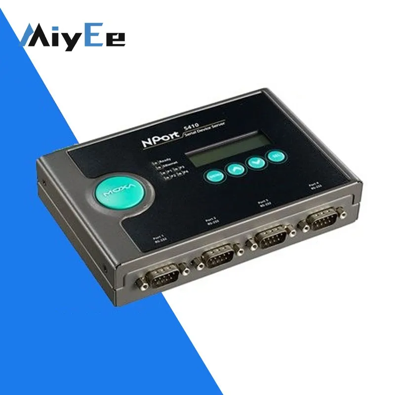 MOXA NPort 5410, 4-портовый сервер последовательных устройств RS232 к Ethernet, поддержка двойного источника питания, вход 12–48 В
MOXA NPort 5410, 4-портовый сервер последовательных устройств RS232 к Ethernet, поддержка двойного источника питания, вход 12–48 В