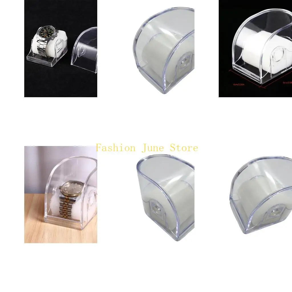 N5KA Transparent Acrylic Watch Holder Storage Protective Box for Various Timepieces
N5KA Transparent Acrylic Watch Holder Storage Protective Box for Various Timepieces