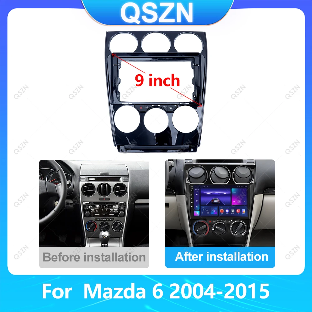 QSZNДля Mazda 6 2004-2015 9 ДЮЙМОВ УФ-черный автомобильный радиоприемник android фасция мультимедийный компакт-диск mp5 видео Аудио стерео панель рамка жгут проводов
QSZNДля Mazda 6 2004-2015 9 ДЮЙМОВ УФ-черный автомобильный радиоприемник android фасция мультимедийный компакт-диск mp5 видео Аудио стерео панель рамка жгут проводов