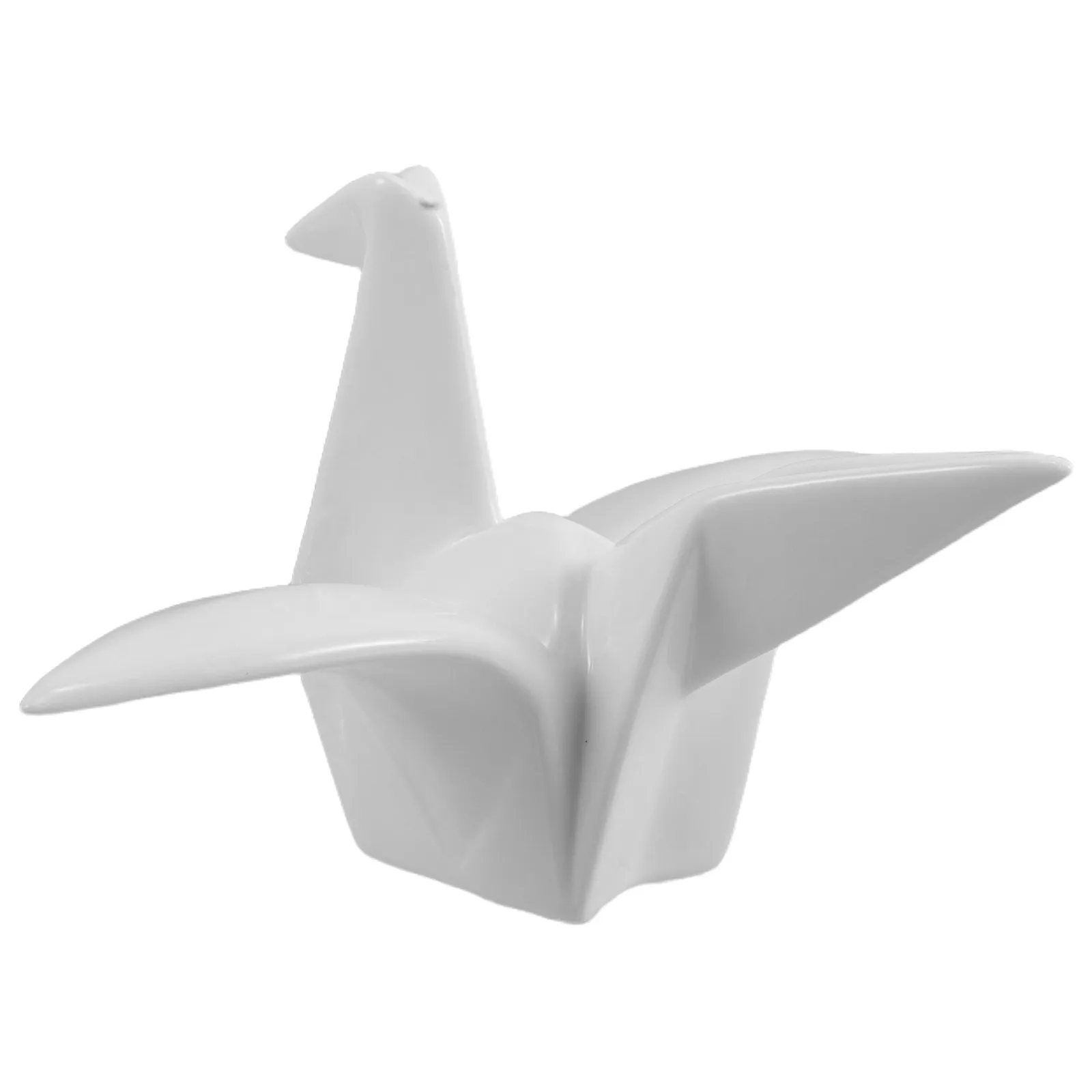 White Ceramic Origami Crane Handmade Elegant Home Accent Living Room Bedroom Office Desktop Decorative Ceramic Crane Display
White Ceramic Origami Crane Handmade Elegant Home Accent Living Room Bedroom Office Desktop Decorative Ceramic Crane Display