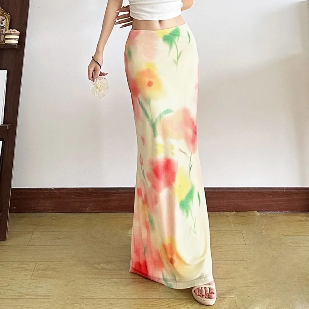 SylCue, длинные юбки с ярким цветочным принтом, женские Y2K, милый стиль, эластичная резинка на талии, летние каникулы, пляжная вечеринка, элегантные классические низы
SylCue, длинные юбки с ярким цветочным принтом, женские Y2K, милый стиль, эластичная резинка на талии, летние каникулы, пляжная вечеринка, элегантные классические низы