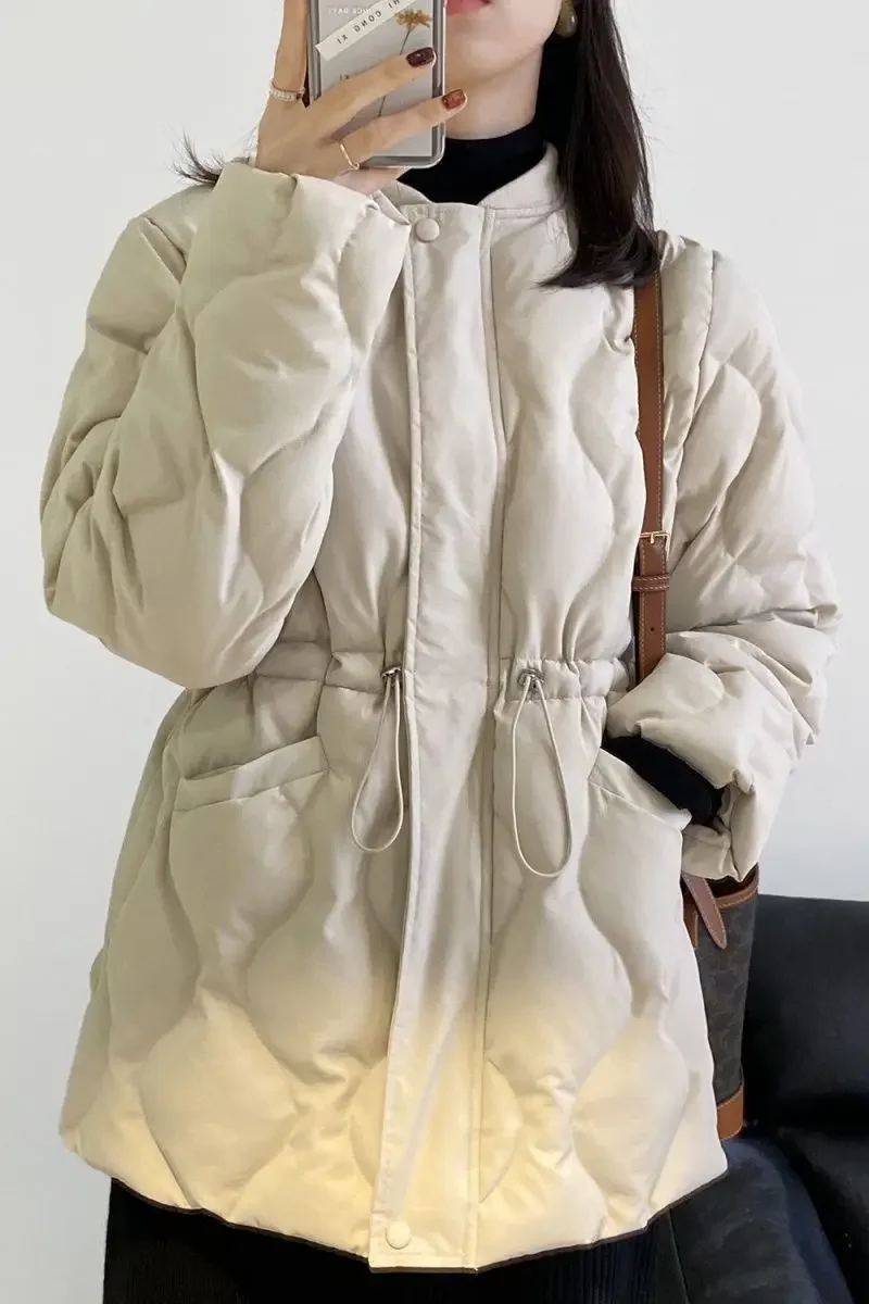 2024 Winter New Women Tops Parkas Korean Fashion O Neck Long Sleeve High Waist Slim A Line Simple Casual Female Parkas Coats
2024 Winter New Women Tops Parkas Korean Fashion O Neck Long Sleeve High Waist Slim A Line Simple Casual Female Parkas Coats