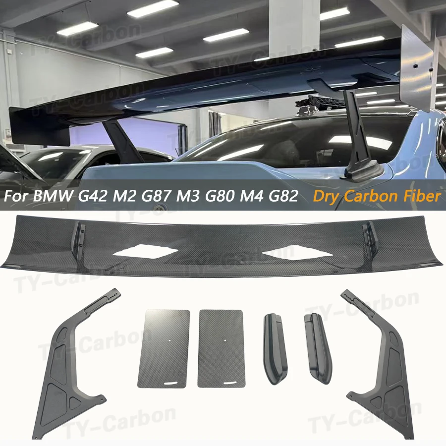 For BMW G87 M2 G42 G82 M4 G22 G80 M3 G20 Dry Carbon Fiber Car Rear Trunk Spoiler Car Rear Trunk Racing Spoiler Wing Lip V Style
For BMW G87 M2 G42 G82 M4 G22 G80 M3 G20 Dry Carbon Fiber Car Rear Trunk Spoiler Car Rear Trunk Racing Spoiler Wing Lip V Style