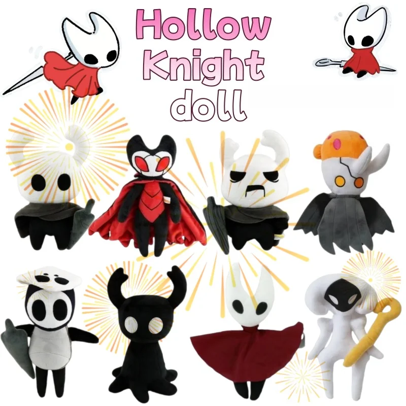 Hollow Knight Anime Game Periphery Hollow Knight Plush Doll Game Toy Cartoon Doll Fashion Gift
Hollow Knight Anime Game Periphery Hollow Knight Plush Doll Game Toy Cartoon Doll Fashion Gift