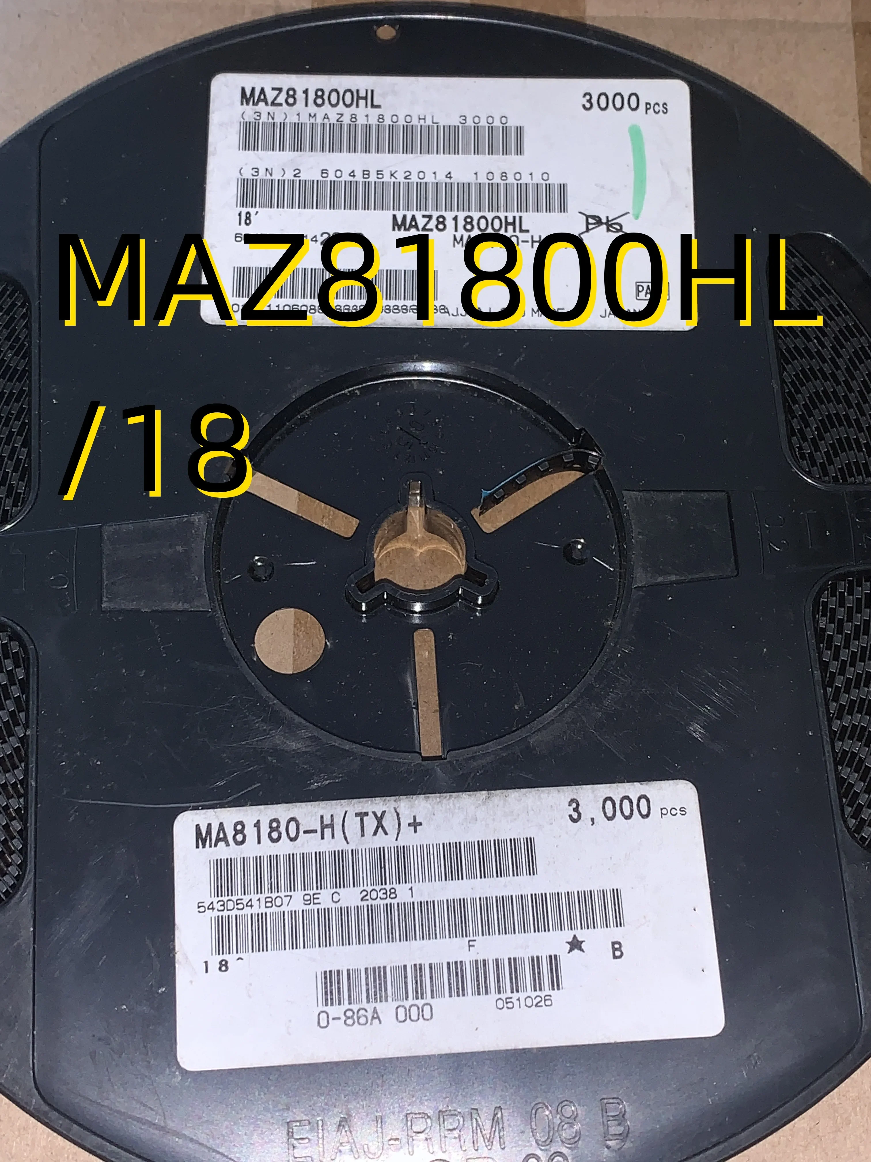 10pcs MAZ81800HL /18 SMD/SOD-323(Pb)
10pcs MAZ81800HL /18 SMD/SOD-323(Pb)