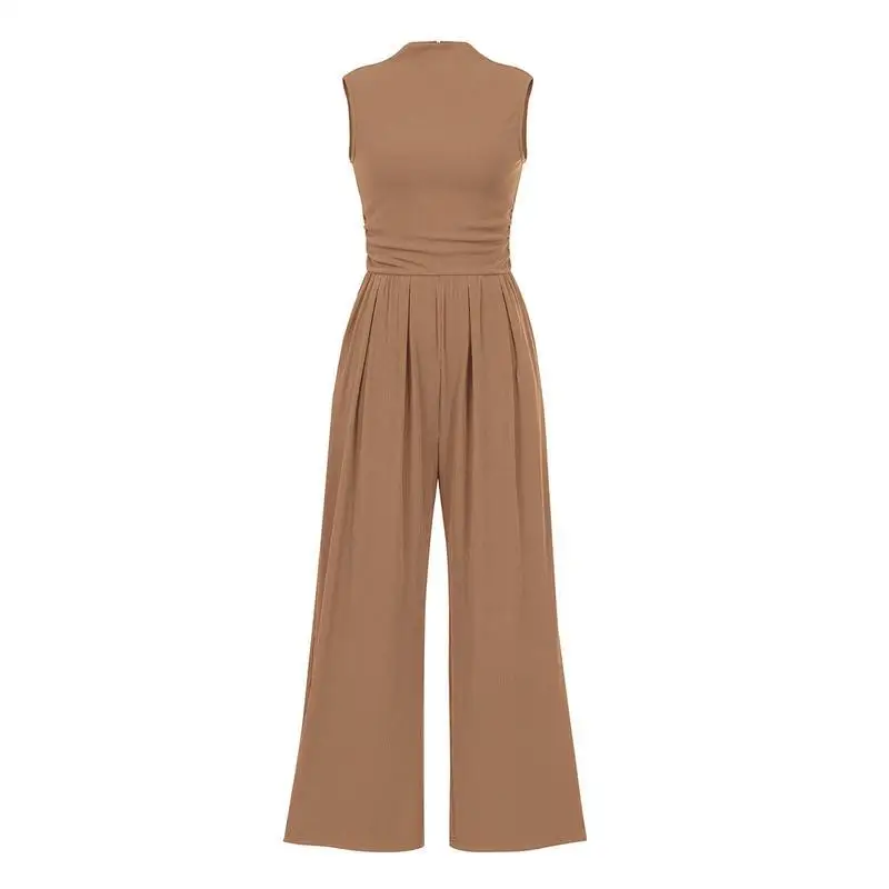 Floral Print Jumpsuit Low Waist Five-Quarter Length One-Piece Suit Women's Fashion Spring Collection Comfortable Fabric
Floral Print Jumpsuit Low Waist Five-Quarter Length One-Piece Suit Women's Fashion Spring Collection Comfortable Fabric