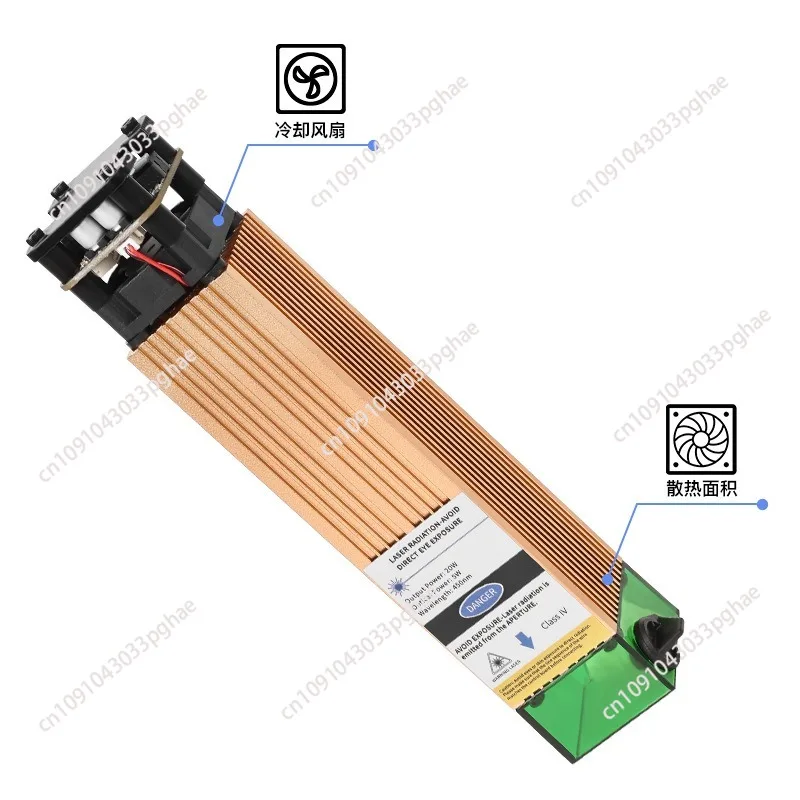 20W fixed focus high power laser module CNC laser cutting machine DIY laser head 33 Profile precision
20W fixed focus high power laser module CNC laser cutting machine DIY laser head 33 Profile precision