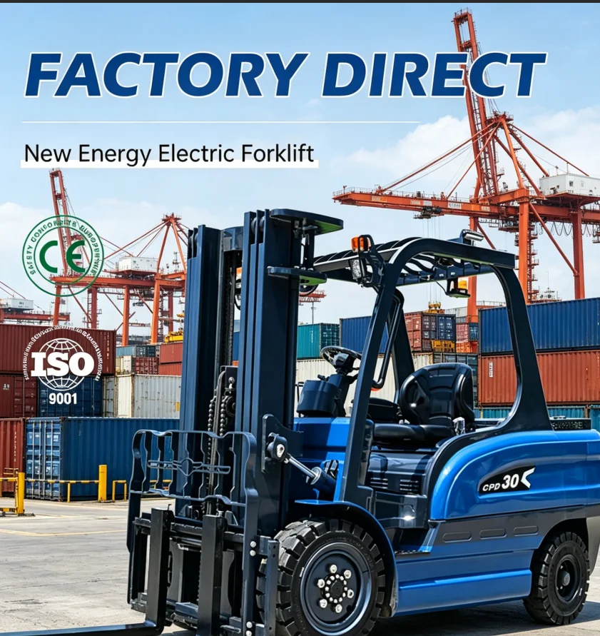 Easy to Operate Forklift 2 Ton 3 Ton 4 Ton New Energy Electric Forklift AC Motor Forklifts for Sale
Easy to Operate Forklift 2 Ton 3 Ton 4 Ton New Energy Electric Forklift AC Motor Forklifts for Sale