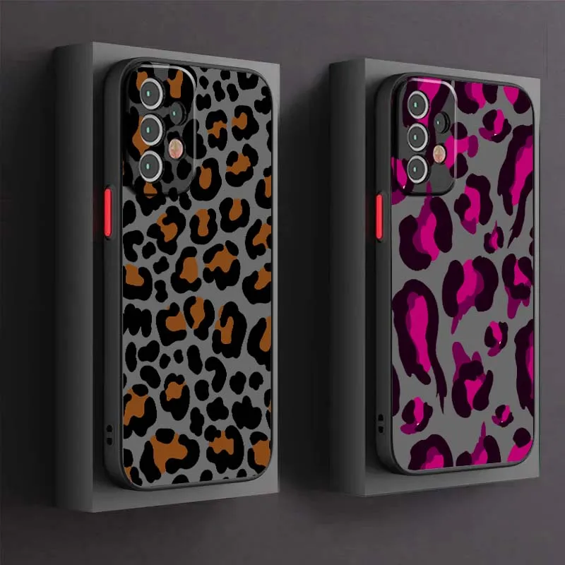 Leopard Pattern Art Phone Case For Samsung A73 A72 A71 A55 A54 A53 A52 A51 A35 A25 A15 A14 5G Frosted Translucent
Leopard Pattern Art Phone Case For Samsung A73 A72 A71 A55 A54 A53 A52 A51 A35 A25 A15 A14 5G Frosted Translucent