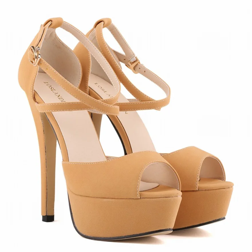 Женские туфли-лодочки из нубука на очень высоком каблуке 14 см, полые сандалии на платформе, новые пикантные туфли для выпускного вечера с открытым носком и перекрестной пряжкой, свадебные туфли 
Женские туфли-лодочки из нубука на очень высоком каблуке 14 см, полые сандалии на платформе, новые пикантные туфли для выпускного вечера с открытым носком и перекрестной пряжкой, свадебные туфли