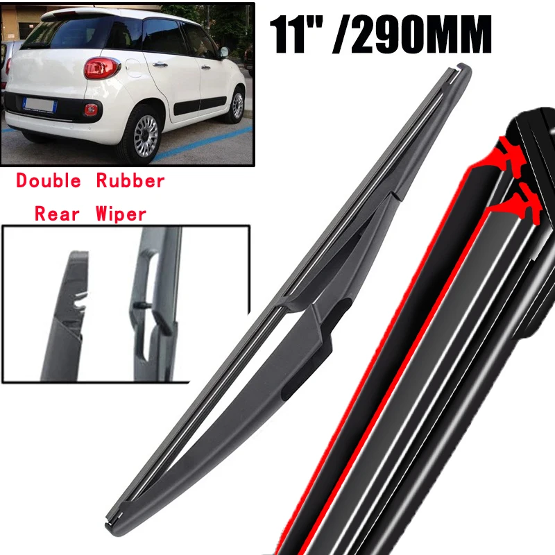 Car Wiper 11" Rear Wiper Blade For Fiat 500L 2012 - 2022 Windshield Windscreen Clean Tailgate Window Car Rain Brush
Car Wiper 11" Rear Wiper Blade For Fiat 500L 2012 - 2022 Windshield Windscreen Clean Tailgate Window Car Rain Brush