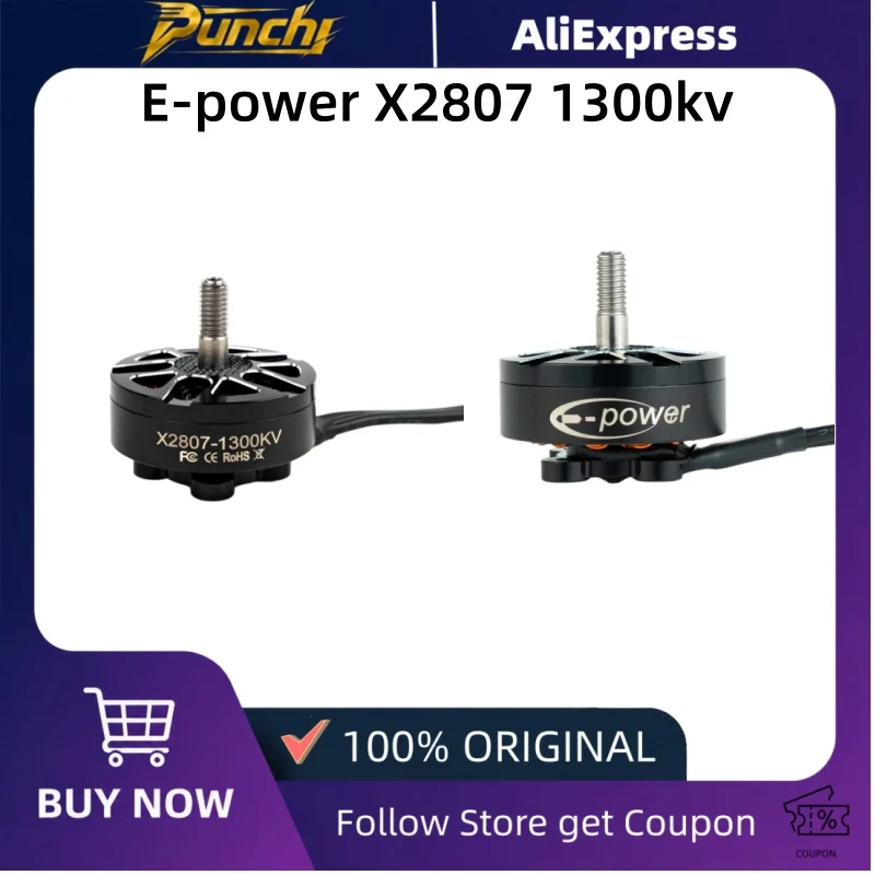 4 pcs E-power X2807 2807 Motor 1300KV 4S 6S Brushless Motor for FPV Freestyle 7inch Long Range LR7 Drones DIY Parts
4 pcs E-power X2807 2807 Motor 1300KV 4S 6S Brushless Motor for FPV Freestyle 7inch Long Range LR7 Drones DIY Parts