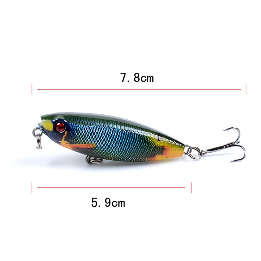 7 Pcs Floating Hard Lures Life like Swimbaits Artificial Baits Strong Treble Fishing Pencils Reusable Vivid Fish Shape
7 Pcs Floating Hard Lures Life like Swimbaits Artificial Baits Strong Treble Fishing Pencils Reusable Vivid Fish Shape