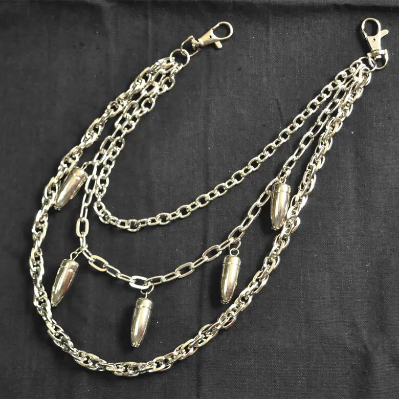 2016 New Male Trendy Bullet Head Waist Chain Non mainstream Street Dance Punk Rock Pants Chain
2016 New Male Trendy Bullet Head Waist Chain Non mainstream Street Dance Punk Rock Pants Chain
