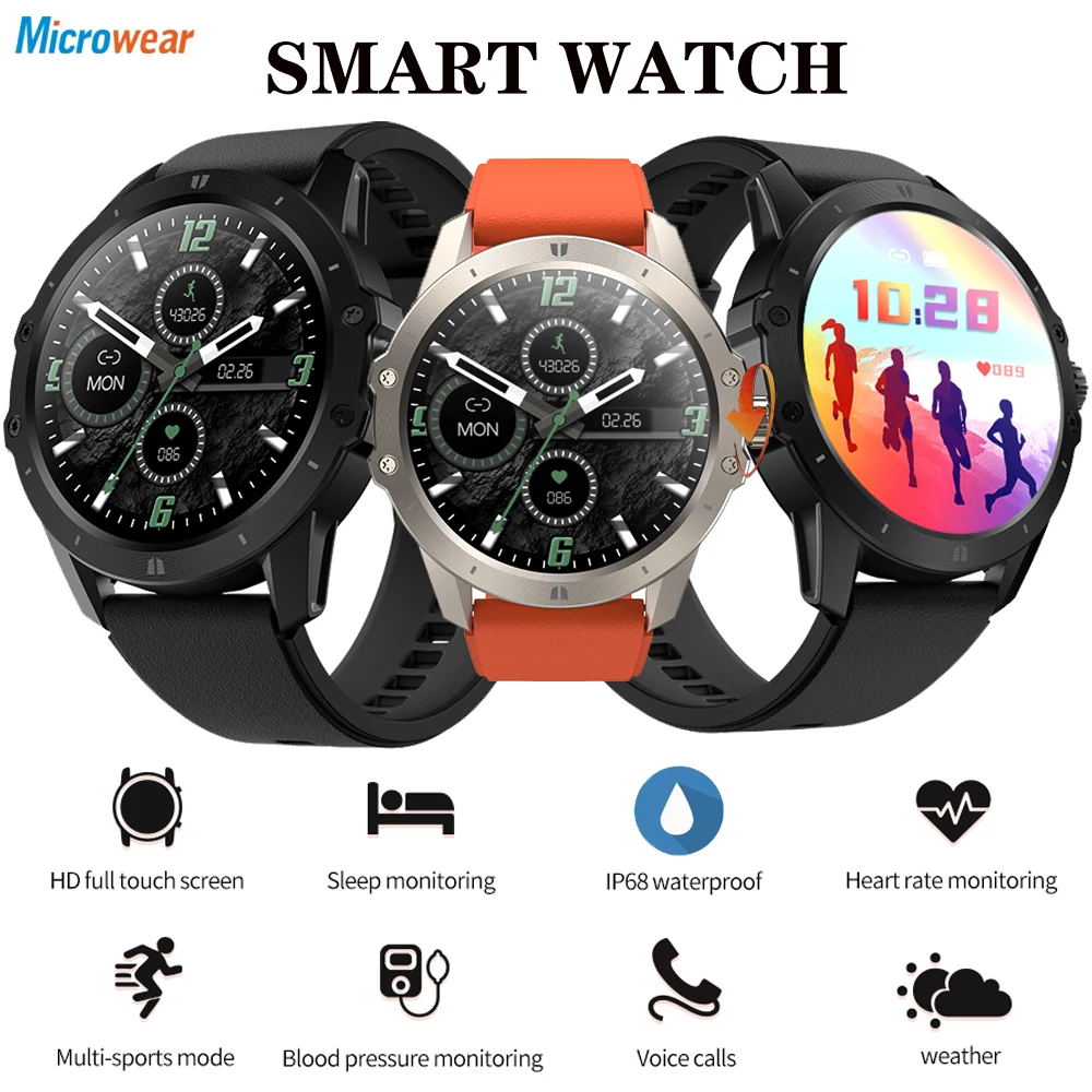 2022 New 1.32" Men Full Touch Screen Blue Tooth Call Smart Watch Heartrate Sports Fitness Tracker Music Waterproof Smartwatch
2022 New 1.32" Men Full Touch Screen Blue Tooth Call Smart Watch Heartrate Sports Fitness Tracker Music Waterproof Smartwatch