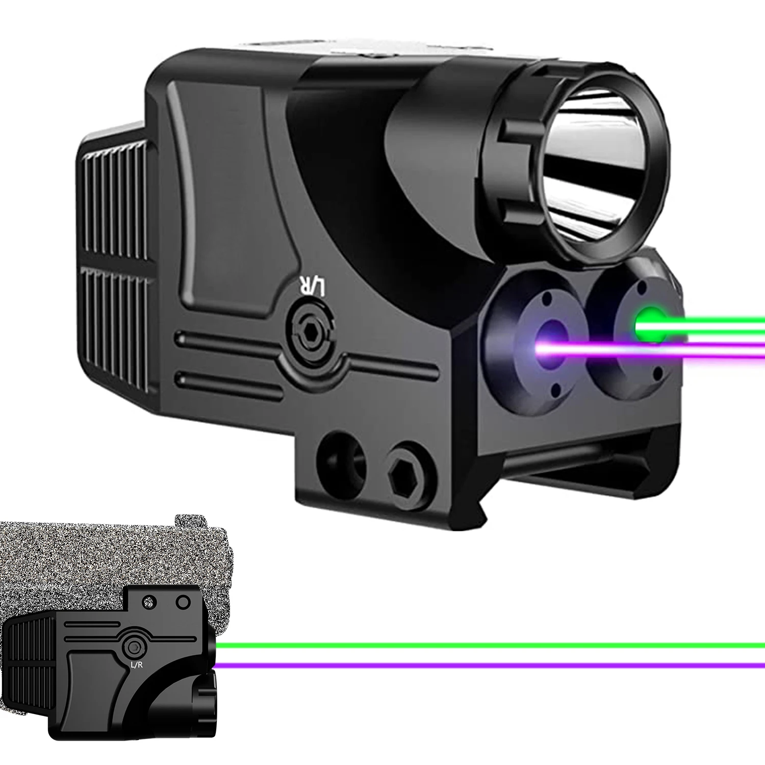 Green Purple Laser Sight Tatcial 600lm Flashlight Combo Rechargeable Hunting Laser For Airsoft Equipments, Glock 19 Accessories
Green Purple Laser Sight Tatcial 600lm Flashlight Combo Rechargeable Hunting Laser For Airsoft Equipments, Glock 19 Accessories