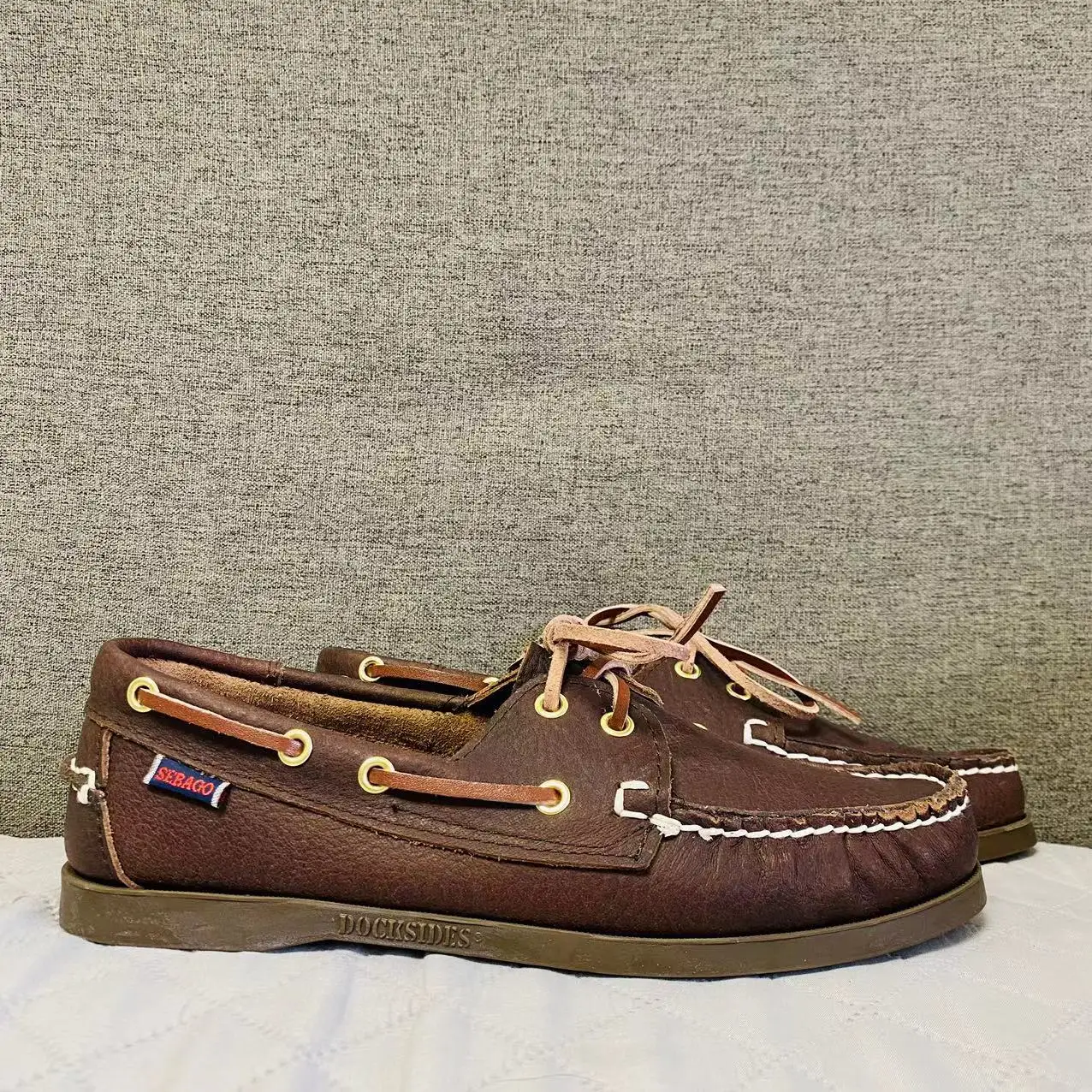 Sebago Men Homme Authentic Docksides Shoes - Premium Suede Leather Moc Toe Lace Up Boat Shoes 083A
Sebago Men Homme Authentic Docksides Shoes - Premium Suede Leather Moc Toe Lace Up Boat Shoes 083A