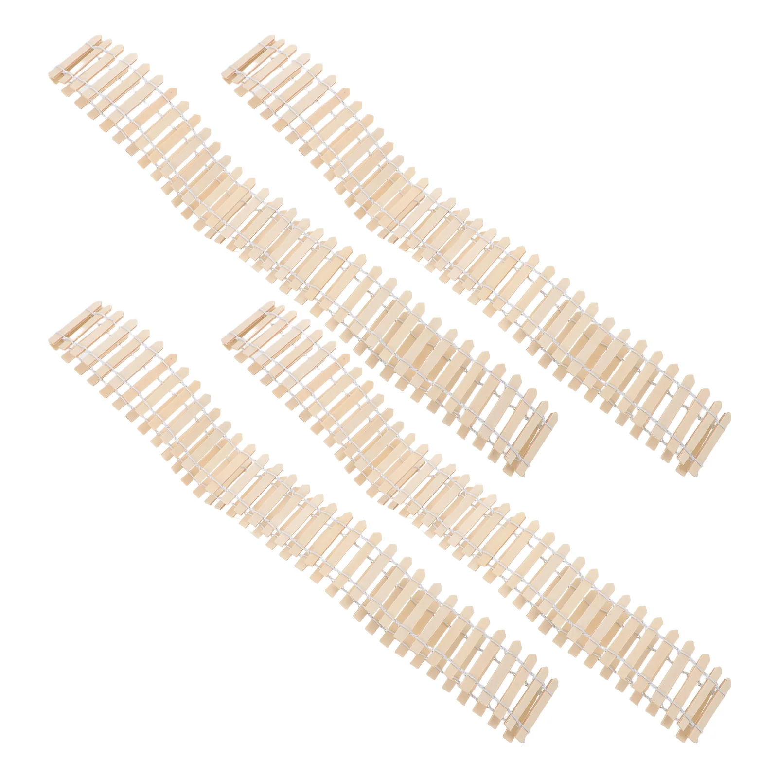 4pcs Mini Fairy Garden Decorative Picket Fence For Crafts Diorama Plant Pot Micro Landscape Ornament Plastic Edging
4pcs Mini Fairy Garden Decorative Picket Fence For Crafts Diorama Plant Pot Micro Landscape Ornament Plastic Edging