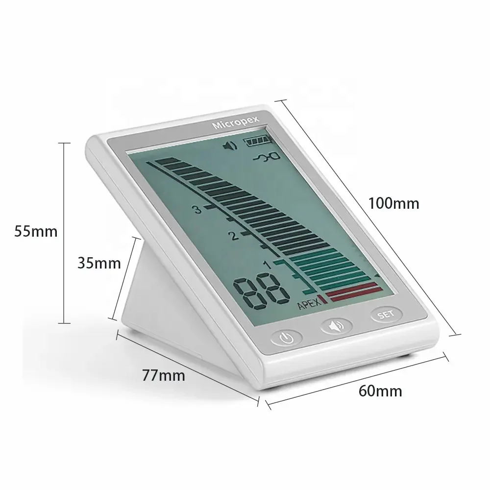 D ental Products Equipment Super Accuracy and Sensitivity MINI Apex Locator Micropex Apex Locator
D ental Products Equipment Super Accuracy and Sensitivity MINI Apex Locator Micropex Apex Locator