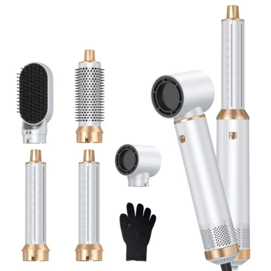 5 in 1 Hair Dryer Brush Negative Ion Air Styler Wrap Hair Styler Upgrade Blow Dryer Brush Air Curler for Hair Blowout Brush Set
5 in 1 Hair Dryer Brush Negative Ion Air Styler Wrap Hair Styler Upgrade Blow Dryer Brush Air Curler for Hair Blowout Brush Set
