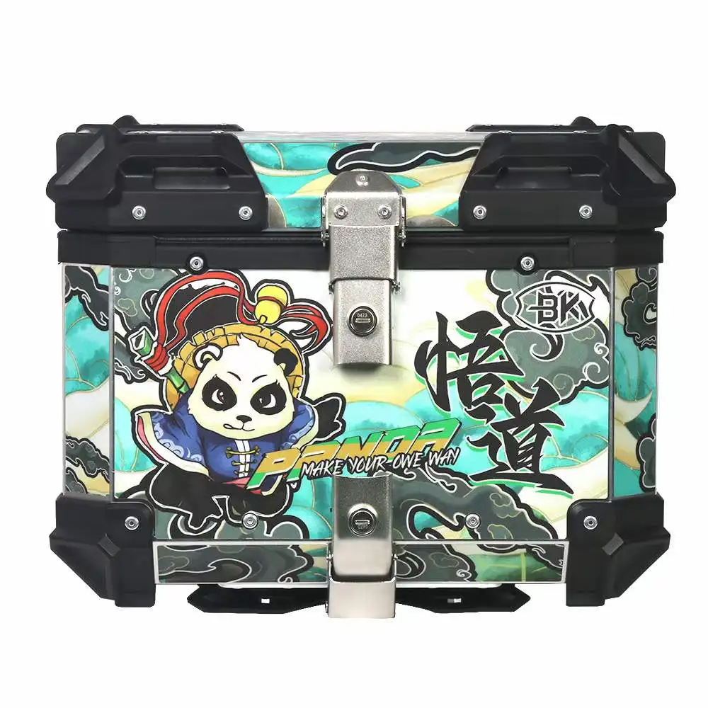 Kung Fu Panda motorcycle trunk luggage tail box 45Laluminum top for cajas para moto
Kung Fu Panda motorcycle trunk luggage tail box 45Laluminum top for cajas para moto