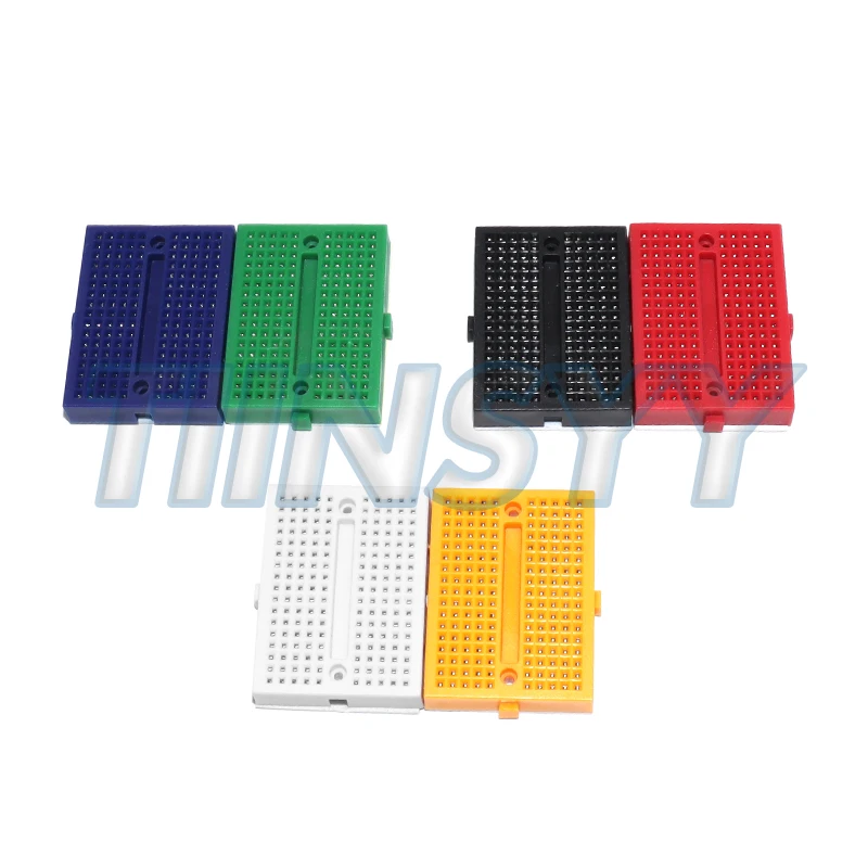 1PCS SYB-170 Mini Solderless Prototype Breadboard for Diy Kit Whit Blue Green Yellow Black Red white
1PCS SYB-170 Mini Solderless Prototype Breadboard for Diy Kit Whit Blue Green Yellow Black Red white