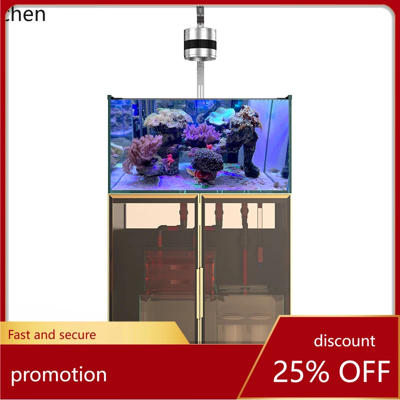 HXL Fish Tank Ultra Clear Glass Living Room Aquarium Overflow Bottom Filter
HXL Fish Tank Ultra Clear Glass Living Room Aquarium Overflow Bottom Filter