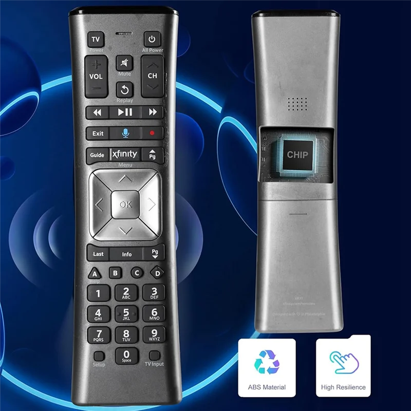 FEDI-XR11 Voice Remote Control Compatible With Xfinity Comcast X1 Series, XG1, Xi3 Comcast Activated Cable TV Remote Control
FEDI-XR11 Voice Remote Control Compatible With Xfinity Comcast X1 Series, XG1, Xi3 Comcast Activated Cable TV Remote Control