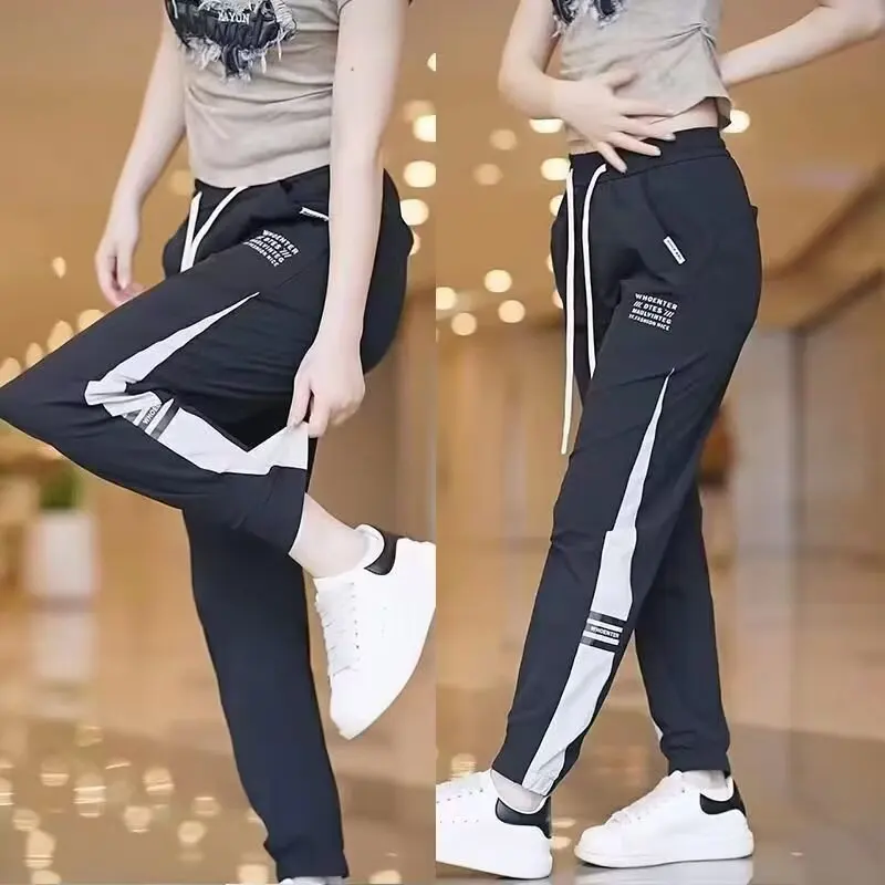 Ice Silk Casual Pants Women's Quick Dry Loose Thin Wide Leg Long Pants Straight Sport Long Pants Korean Style Commute Wind
Ice Silk Casual Pants Women's Quick Dry Loose Thin Wide Leg Long Pants Straight Sport Long Pants Korean Style Commute Wind