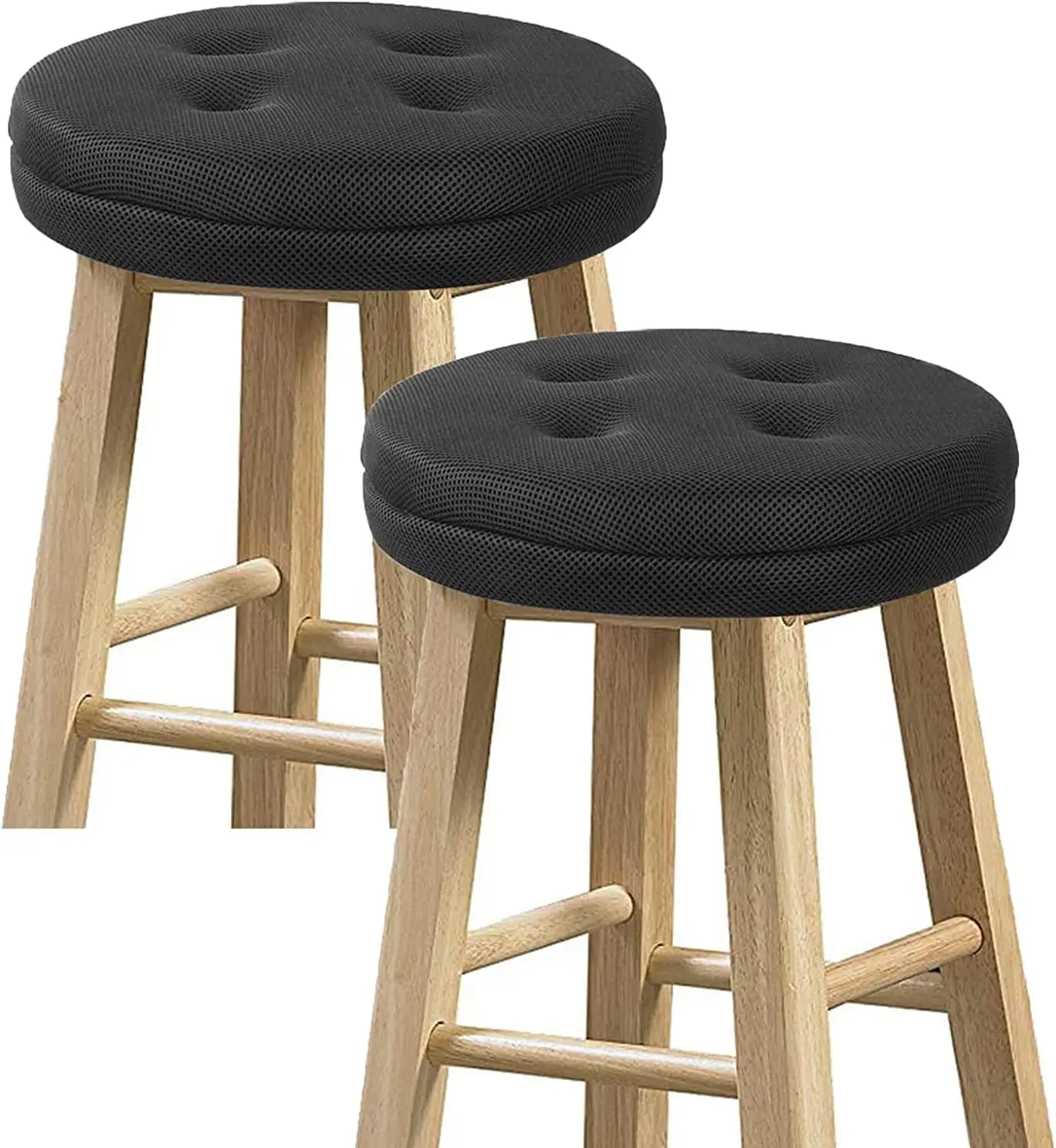 Set Of 2 Bar Stool Cushions, Super Breathable Round Bar Stool Cover Seat Cushion Bla 12"" - 2 Cushions Only
Set Of 2 Bar Stool Cushions, Super Breathable Round Bar Stool Cover Seat Cushion Bla 12"" - 2 Cushions Only
