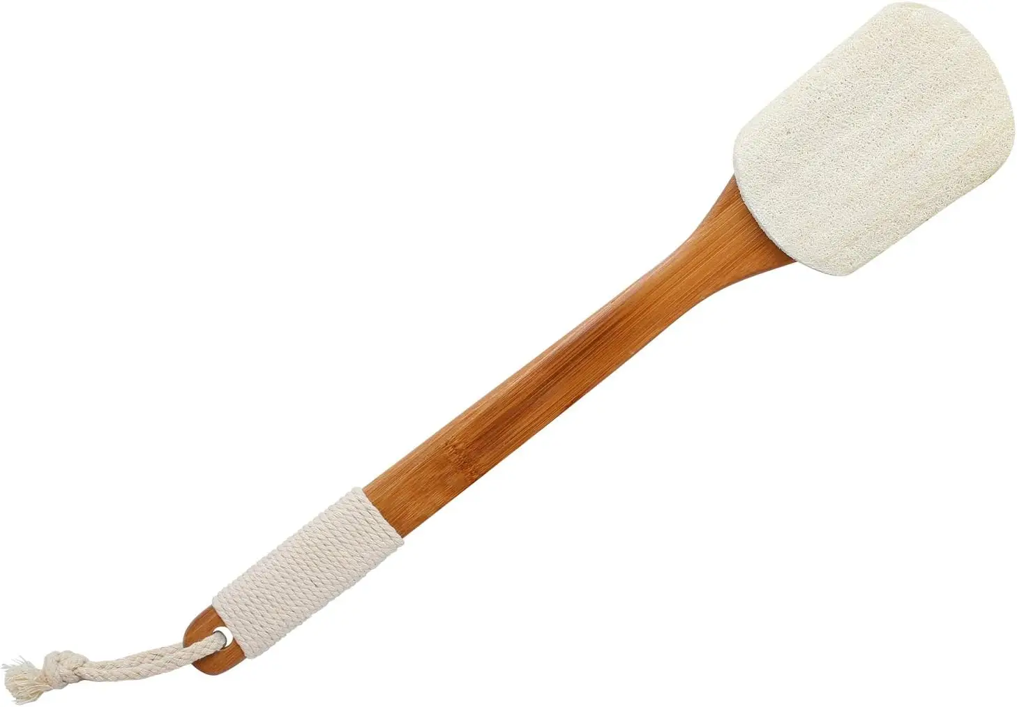 Natural Loofah Back Brush with Long Wooden Handle – Exfoliating & Smoothing (Off-White)
Natural Loofah Back Brush with Long Wooden Handle – Exfoliating & Smoothing (Off-White)