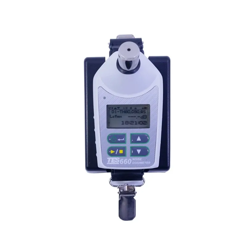 TES-660 Small Size Noise Dosimeter (Badge Type) Light Weight and Sound Meter TES660 Dynamic 70dB to140dB Peak 103dB to 143dB
TES-660 Small Size Noise Dosimeter (Badge Type) Light Weight and Sound Meter TES660 Dynamic 70dB to140dB Peak 103dB to 143dB