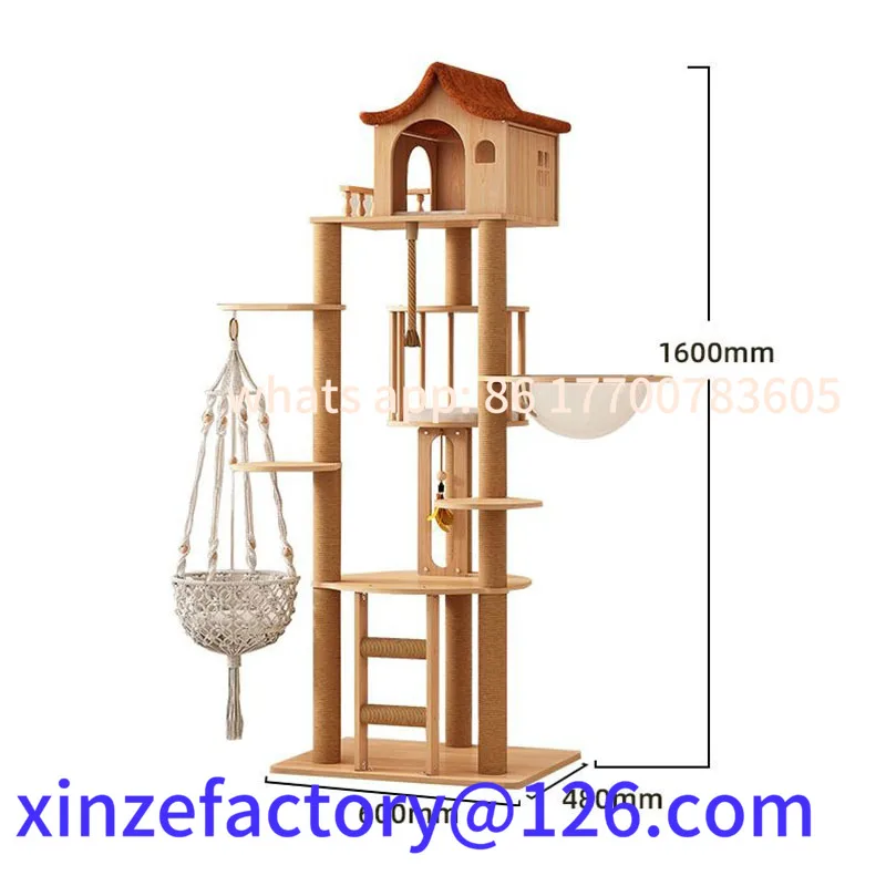 Customizable Large Cat Tower Pet Lair Solid Wood Sisal High Climbing Scratchers Spacecraft Cat Training Supplies Accessories Cat
Customizable Large Cat Tower Pet Lair Solid Wood Sisal High Climbing Scratchers Spacecraft Cat Training Supplies Accessories Cat