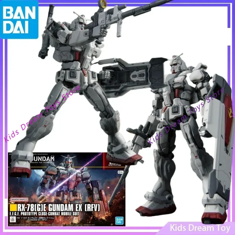 Оригинальные аниме-фигурки Bandai HG1/144 GUNDAM RX-78(G)E GUNDAM EX (RFV) в наличии, коллекционные модели, игрушки, подарки для детей
Оригинальные аниме-фигурки Bandai HG1/144 GUNDAM RX-78(G)E GUNDAM EX (RFV) в наличии, коллекционные модели, игрушки, подарки для детей