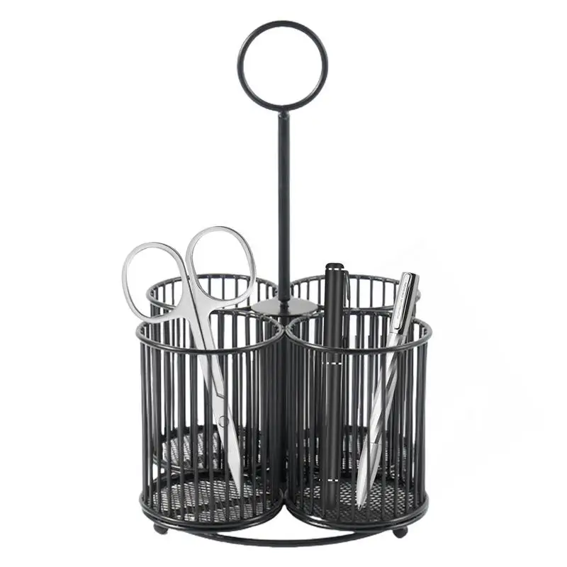 Rotating Multi-Functional Pen Holder For Desk 4 Slot Multi-Purpose Desktop Stationary Organizer Beauty Tool In Vanity
Rotating Multi-Functional Pen Holder For Desk 4 Slot Multi-Purpose Desktop Stationary Organizer Beauty Tool In Vanity