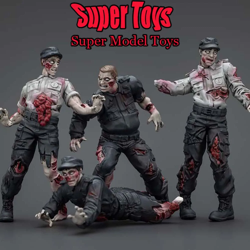 JOYTOY JT01543 1/18 Scale Men Soldier Zombie Security Personnel Series Full Set 3.75-inches Action Figure Model Gifts Collection
JOYTOY JT01543 1/18 Scale Men Soldier Zombie Security Personnel Series Full Set 3.75-inches Action Figure Model Gifts Collection