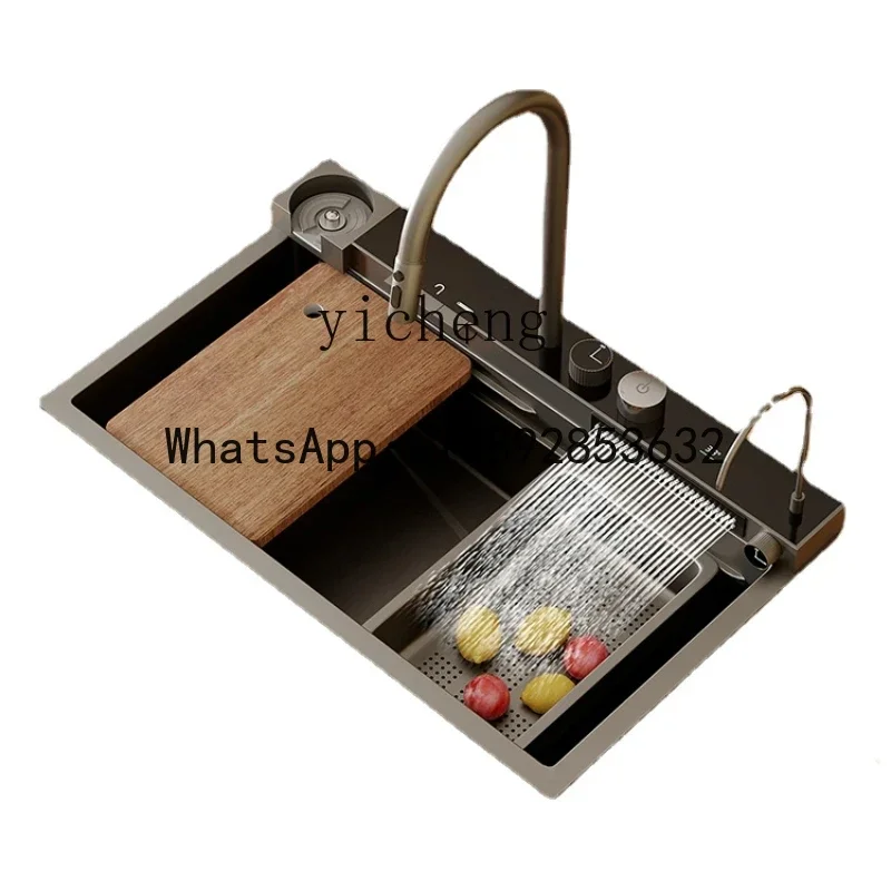 LYY Stainless Steel Sink Large Single Sink Household Kitchen Table Basin Sink
LYY Stainless Steel Sink Large Single Sink Household Kitchen Table Basin Sink