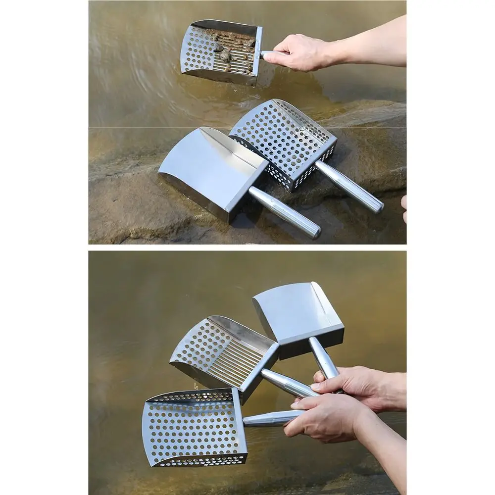Stainless Steel Beach Mesh Sand Shovel Handheld Multipurpose Sand Sifter Rust-proof Filter Sand Scooper Shells Tools Seaside
Stainless Steel Beach Mesh Sand Shovel Handheld Multipurpose Sand Sifter Rust-proof Filter Sand Scooper Shells Tools Seaside