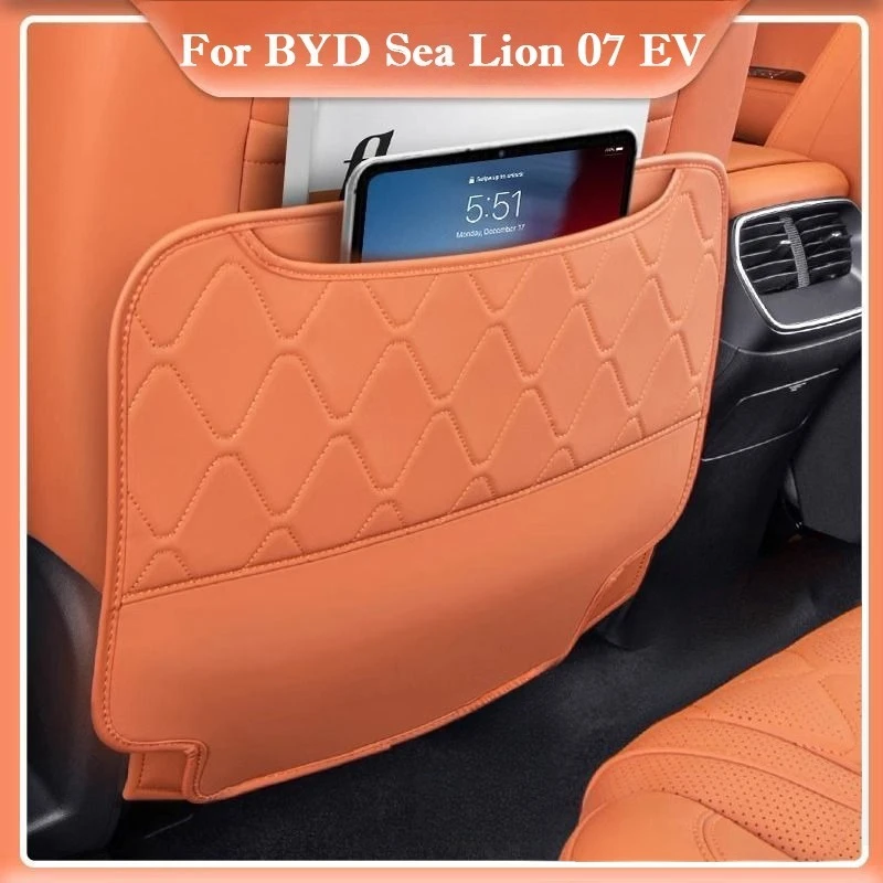 Для BYD Sea Lion 07 EV 2024 2025 накладки на спинку автомобильного сиденья, защитный коврик, кожаный антигрязный протектор, аксессуары для интерьера
Для BYD Sea Lion 07 EV 2024 2025 накладки на спинку автомобильного сиденья, защитный коврик, кожаный антигрязный протектор, аксессуары для интерьера
