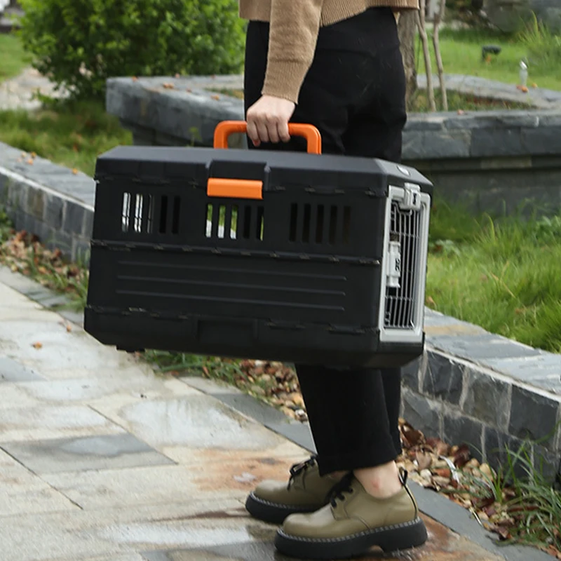 Portable Cat Dog Carrier Box Foldable Pet Air Box Removable Dog Stuff Cat Cage Large Space Pet Travel Carrier
Portable Cat Dog Carrier Box Foldable Pet Air Box Removable Dog Stuff Cat Cage Large Space Pet Travel Carrier